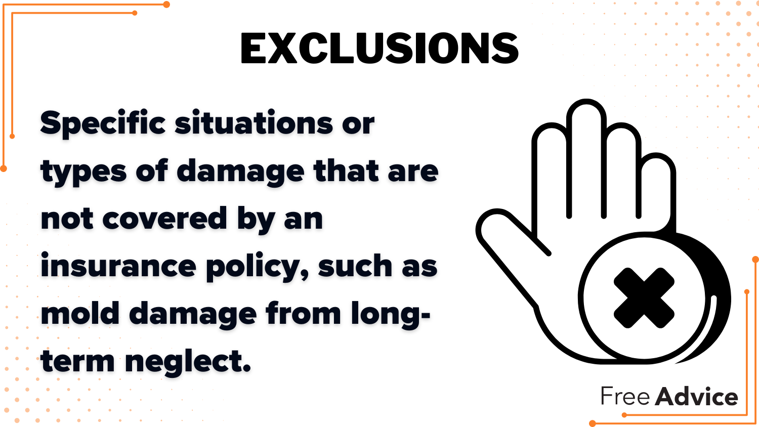 Exclusions Definition Card: Does State Farm homeowners insurance cover mold?