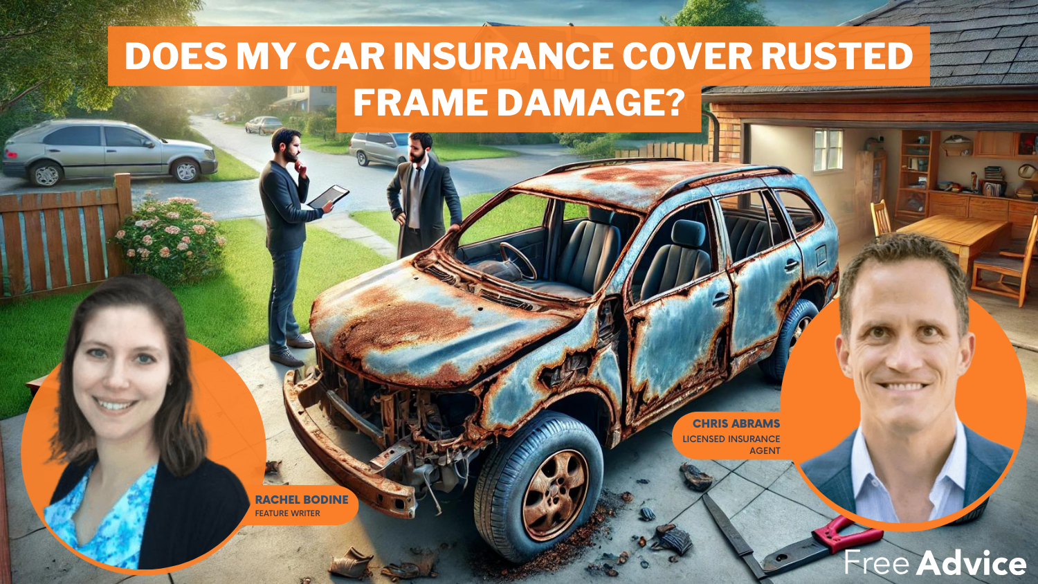 Does my car insurance cover rusted frame damage?