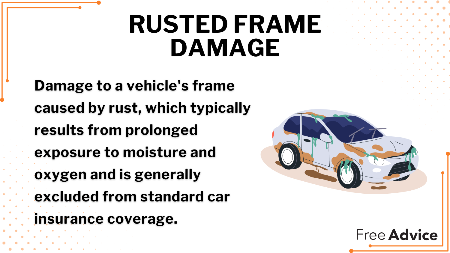 Rusted Frame Damage Definition Card: Does my car insurance cover rusted frame damage?