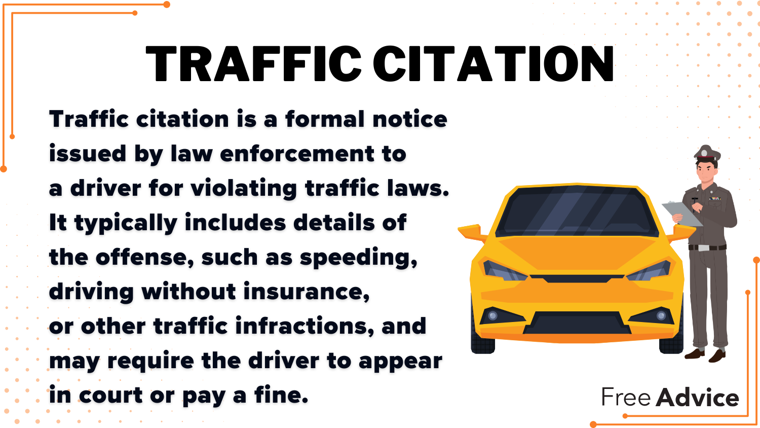 Traffic Citation Definition Card: Can you ask to see the radar gun when getting a speeding ticket? 