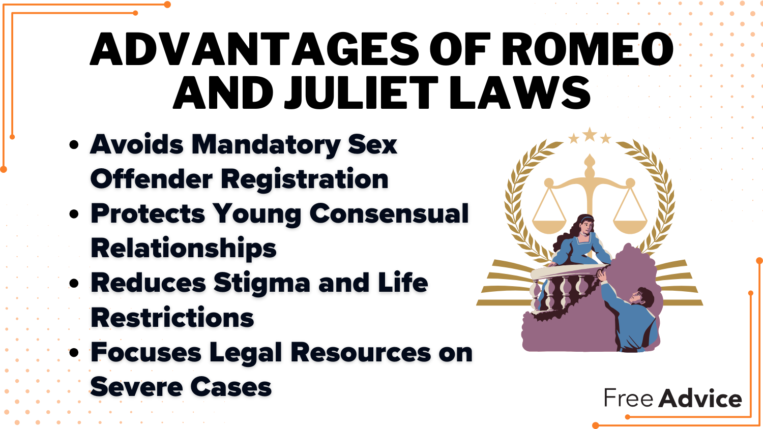 Advantages of Romeo and Juliet Laws Definition Card: What are Romeo and Juliet laws?