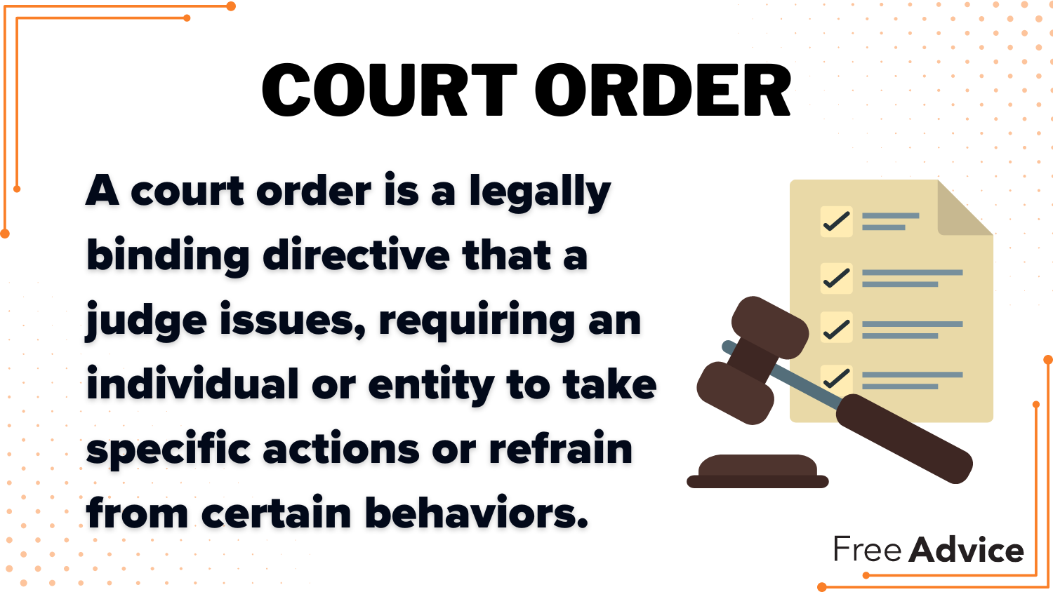 Court Order Definition Card: How to Fire an Employee With a Drinking Problem