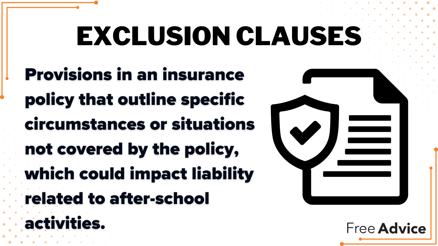 Exclusion Clauses Definition Card: Can staff require a student to stay on campus after school hours?