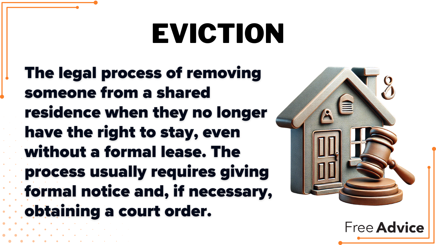 how to evict a domestic partner after a break up: eviction definition