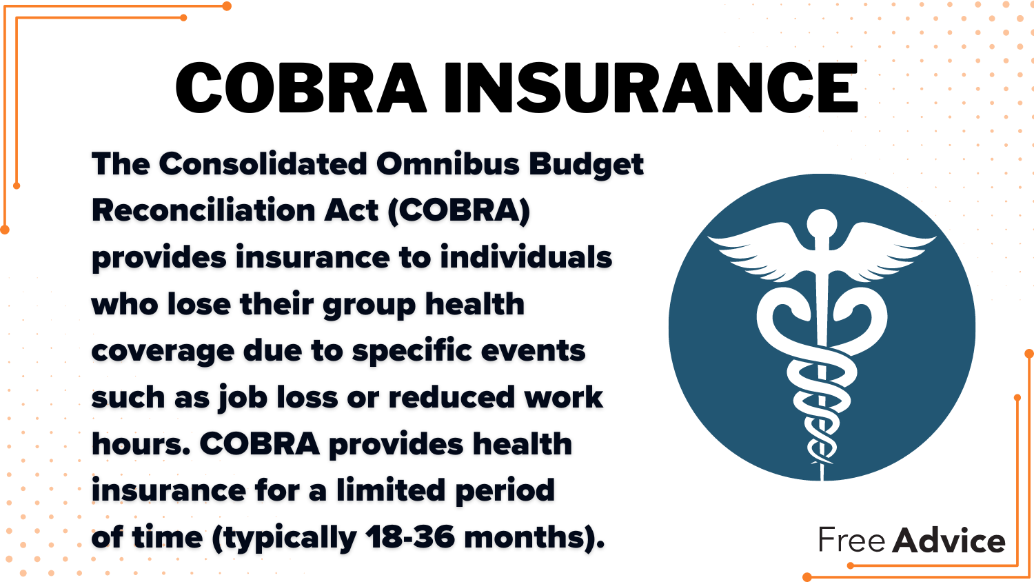 COBRA definition card: Do you have to pay for health insurance while on workers comp?