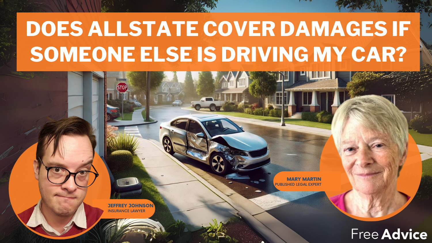 Does Allstate cover damages if someone else is driving my car?