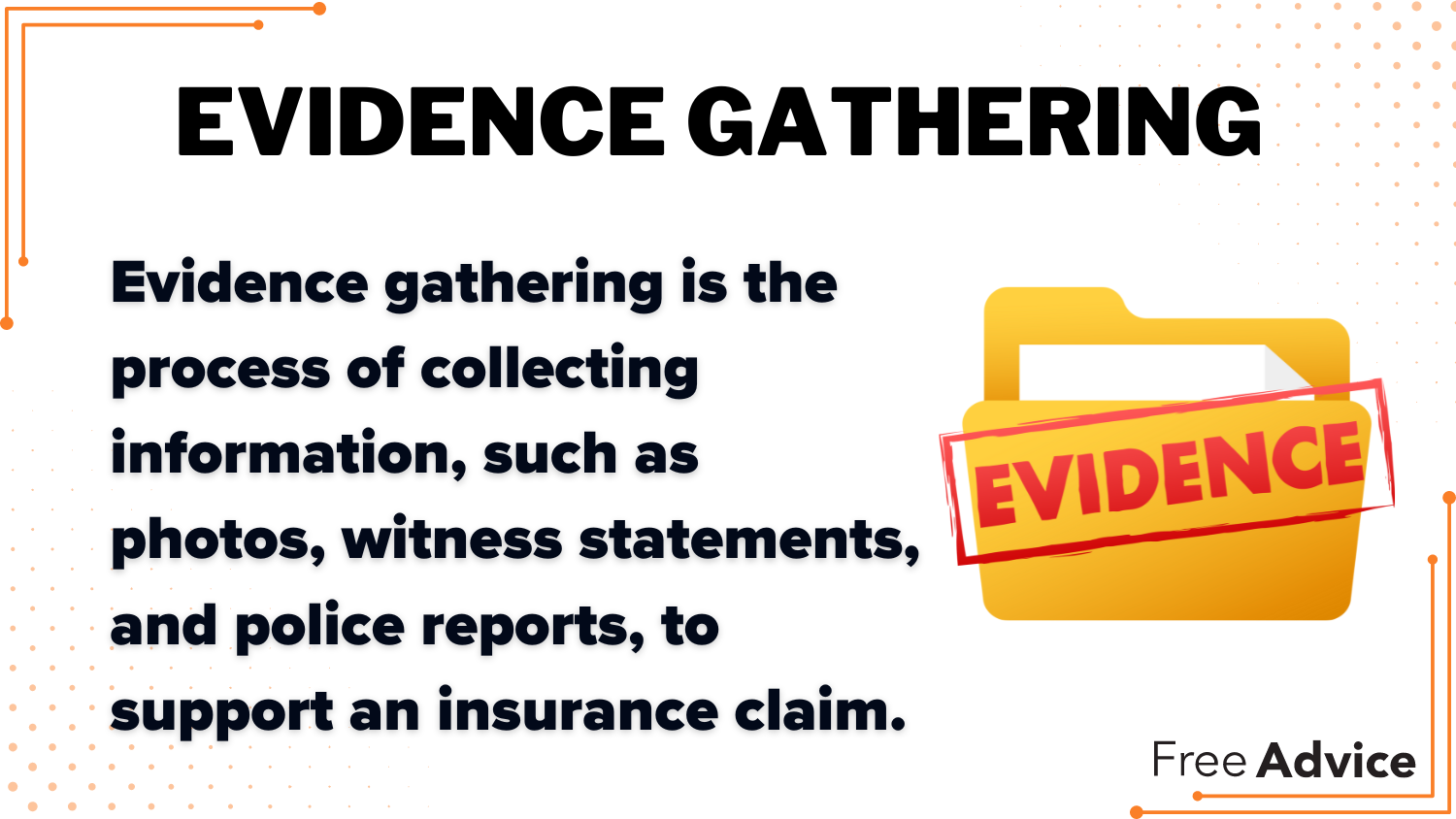 Evidence Gathering Definition Card: How State Farm Handles Hit-and-Run Accident Claims