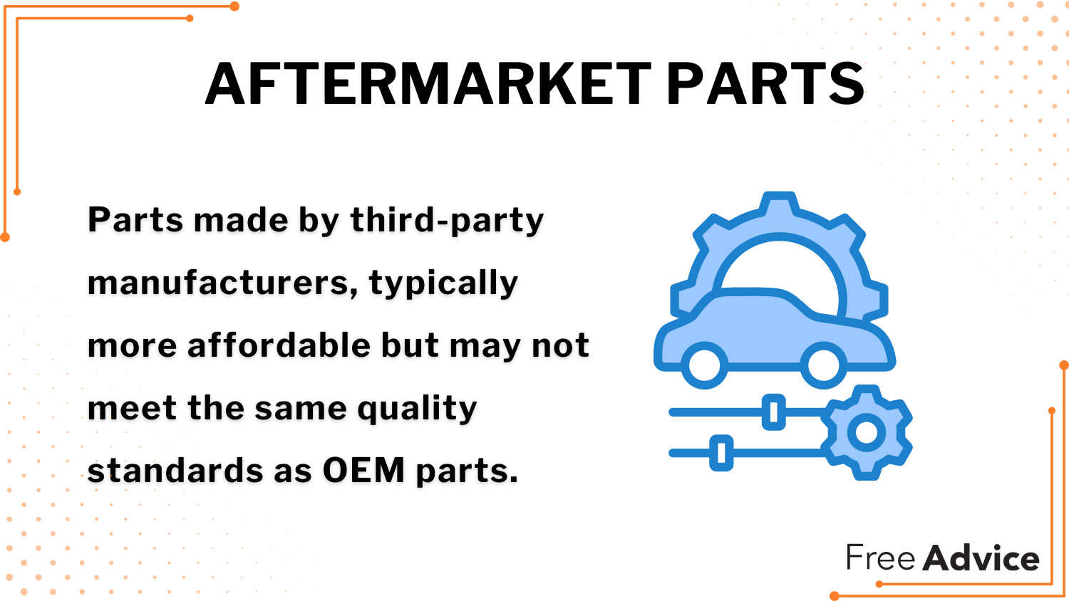 Aftermarket Parts Definition Card: Progressive offer OEM parts coverage?