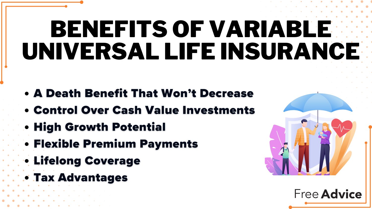 Benefits of Variable Universal Life Insurance Definition Card: How much does it cost to get a variable universal life insurance policy? 