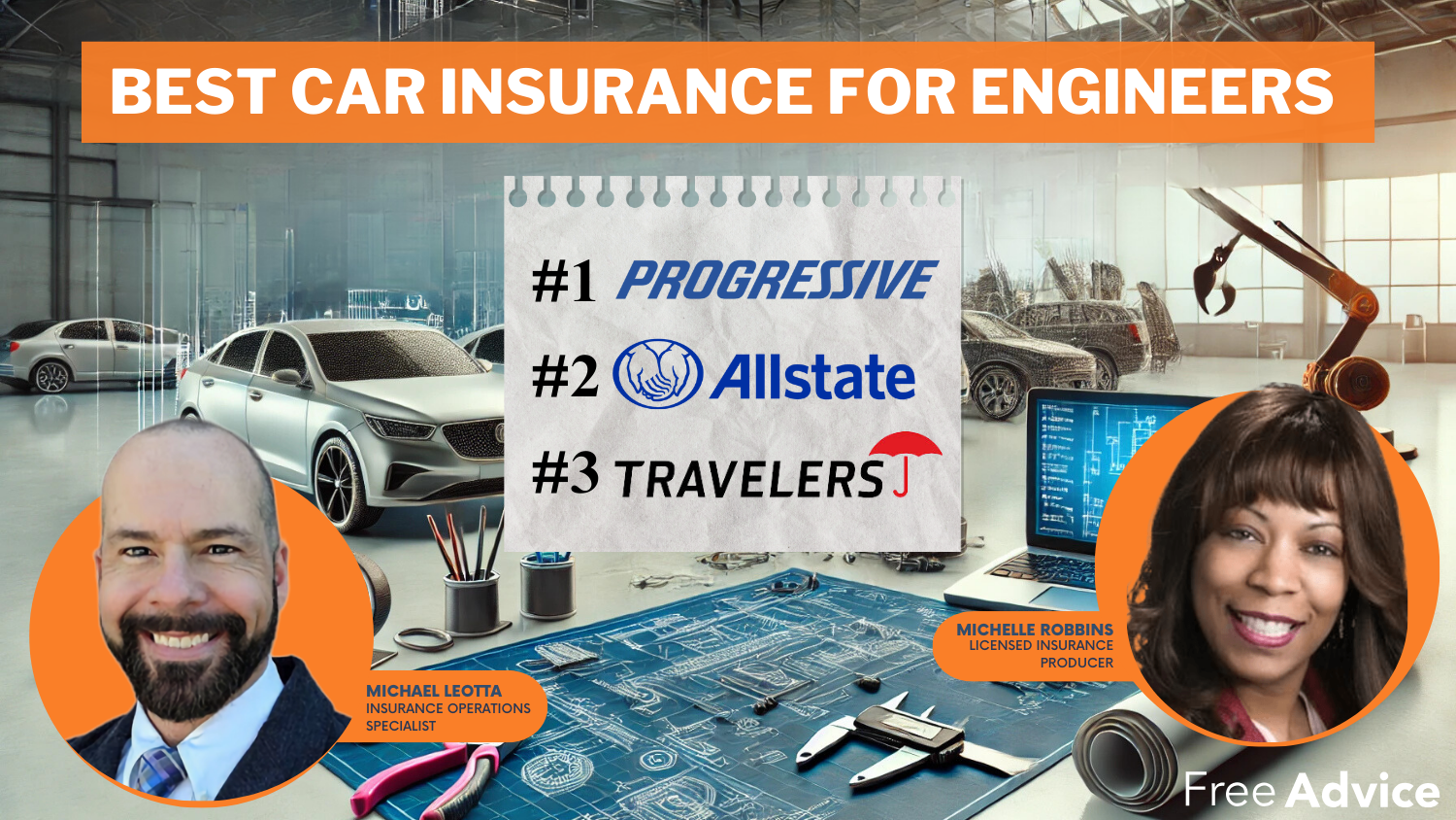 Best Car Insurance for Engineers: Progressive, Allstate, and Travelers