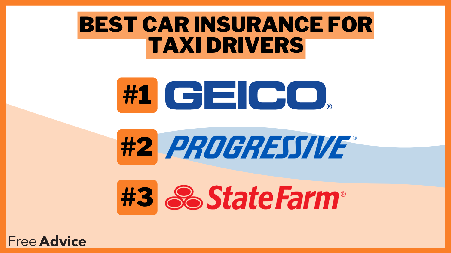 Geico, Progressive, and State Farm: Best car insurance for taxi drivers