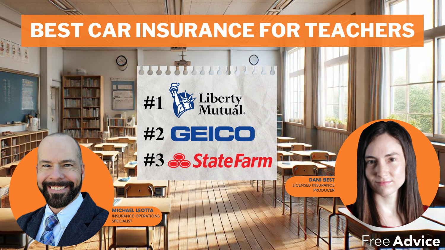 Liberty Mutual, Geico, and State Farm: Best Car Insurance for Teachers