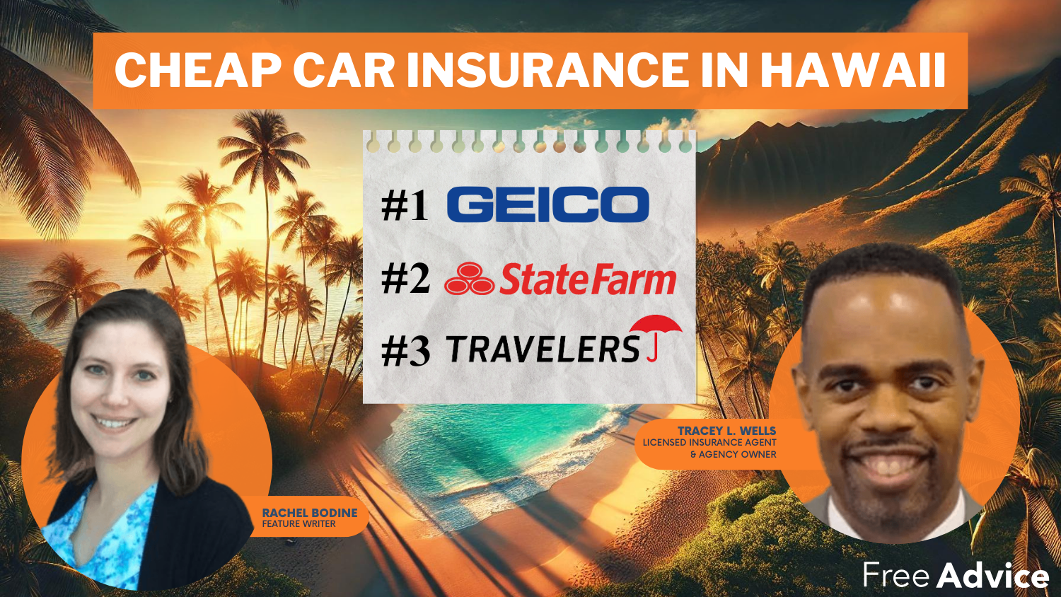 Cheap Car Insurance in Hawaii: Geico, State Farm, and Travelers