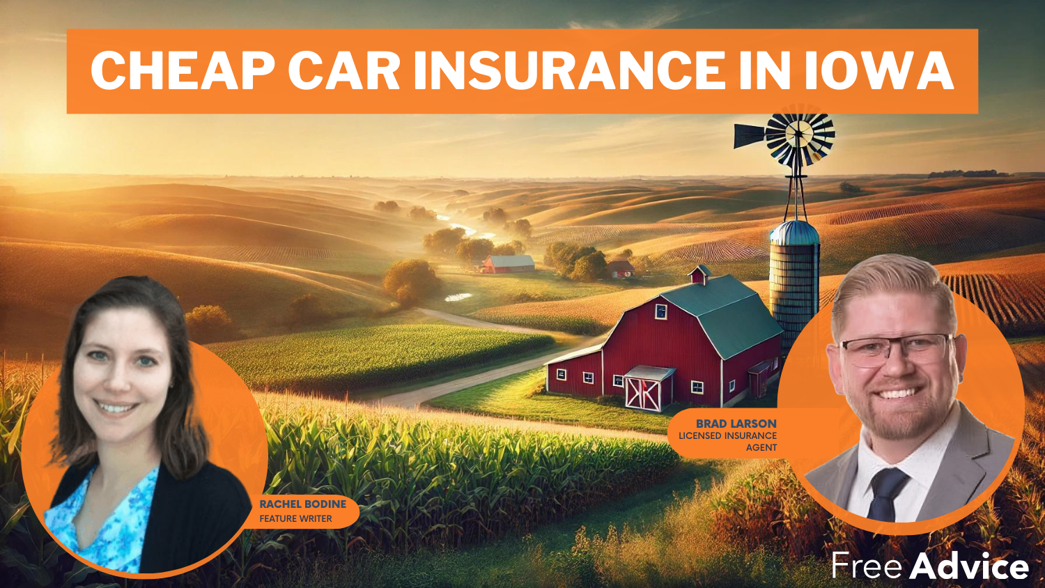 State Farm, Progressive, and Farmers: Cheap car insurance in Iowa