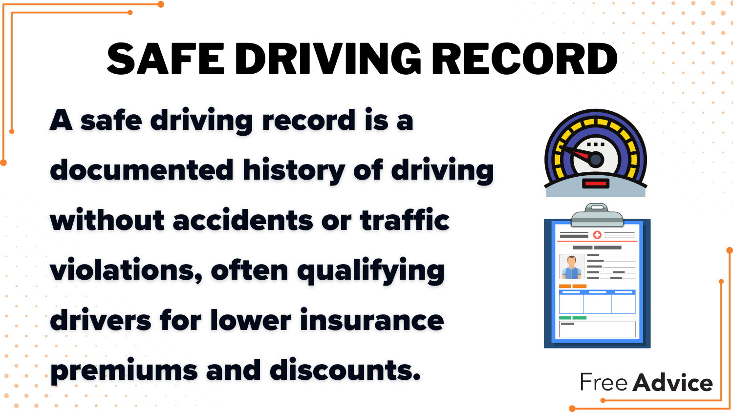 Safe Driving Record Definition Card: Nationwide Car Insurance Review