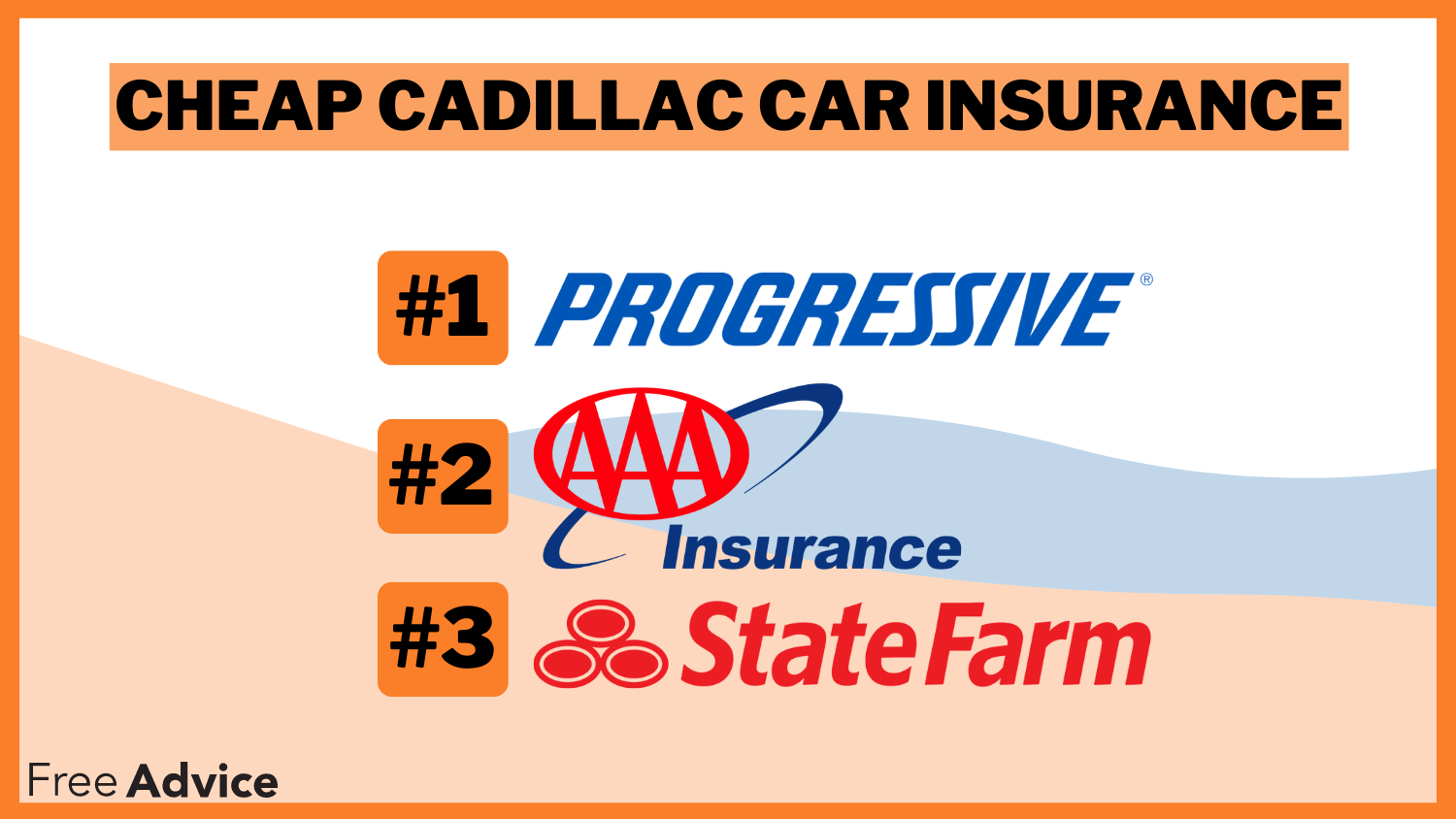 Progressive, AAA, and State Farm: Cheap Cadillac Car Insurance