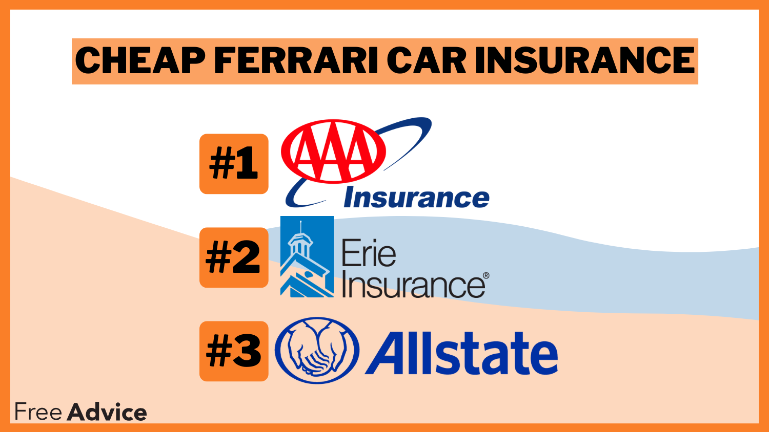 AAA, Erie and Allstate: Cheap Ferrari Car Insurance