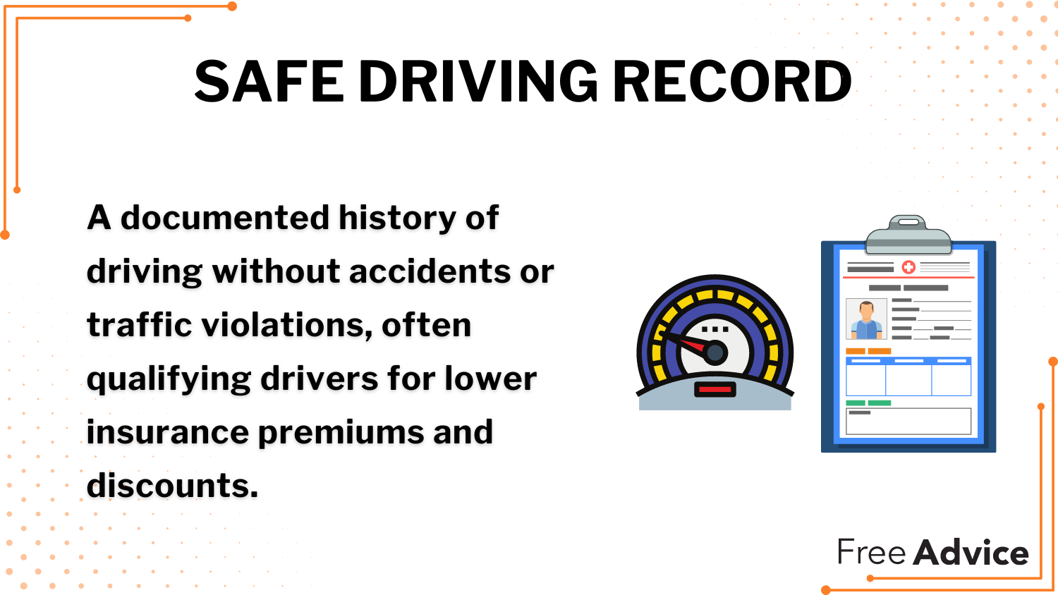 Cheap Scion Car Insurance: Safe Driving Record Definition Card