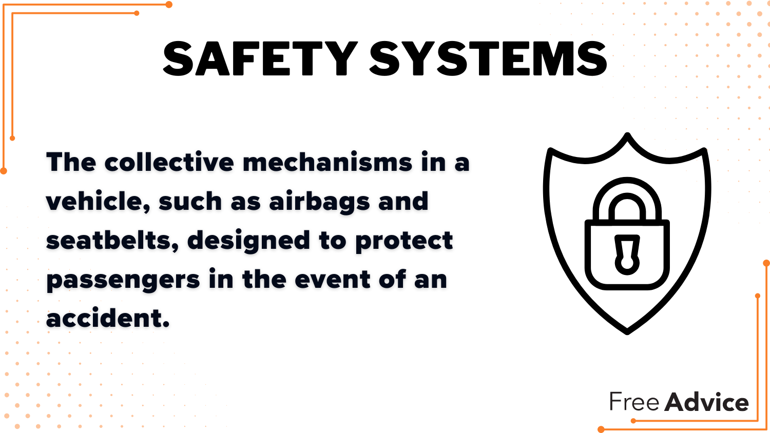 Best Car Insurance for Pilots: Safety Systems Definition Card