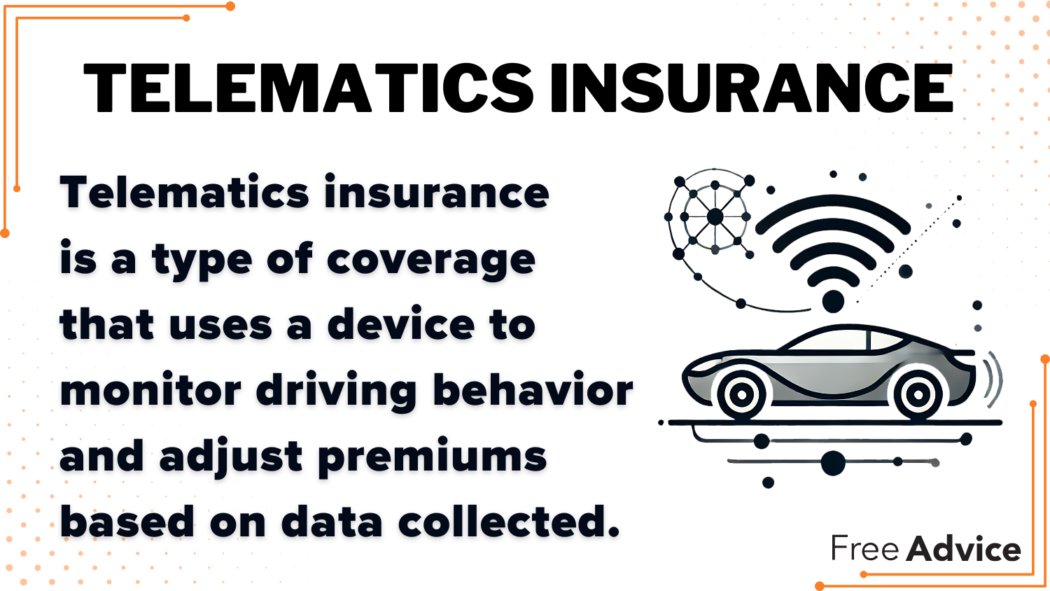 Telematics Insurance Definition Card: Progressive auto insurance review